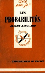 LES PROBABILITéS