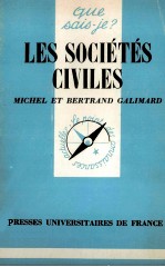 LES SOCIéTéS CIVILES