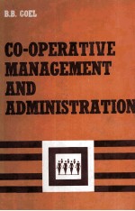 CO-OPERATIVE MANAGEMENT AND ADMINISTRATION