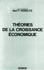 THéORIES DE LA CROISSANCE éCONOMIQUE