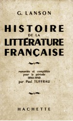 Histoire de la littérature fara?aise