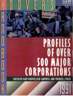 HOOVER'S HANDBOOK:PROFILES OF OVER 500 MAJOR CORPORATIONS