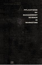 Applications of Management Sciences in Marketing