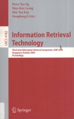 Lecture Notes in Computer Science 4182:Information Retrieval Technology