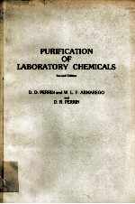 PURIFICATION OF LABORATORY CHEMICALS SECOND EDITION