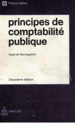 PRINCIPES DE COMPTABILITé PUBLIQUE