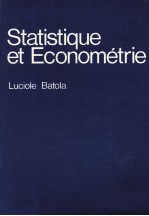 STATISTIQUE ET ECONOMéTRIE COURS-EXEMPLES TRAITéS-EXERCICES LICENCE ET MA?TRISE èS SCIENCES éCONOMIQ