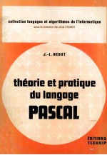 Théorie et pratique du langage pascal