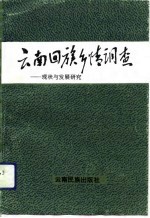 云南回族乡情调查 现状与发展研究