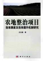 农地整治项目效率测度及效率提升机制研究