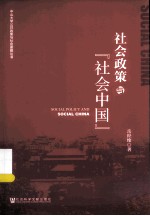 社会政策与“社会中国”