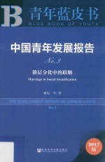 青年蓝皮书 中国青年发展报告 NO.3 阶层分化中的联姻