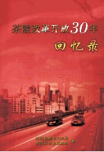 茶陵改革开放30年回忆录