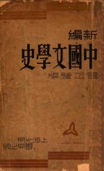 新编中国文学史