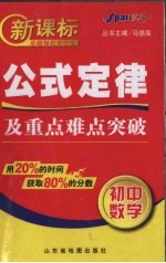 新课标公式定律及重点难点突破 初中数学