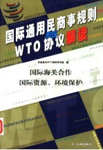 国际通用民商事规则与WTO协议解读 国际海关合作 国际资源、环境保护