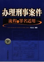 办理刑事案件流程及罪名适用 下