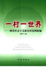 一村一世界 建设社会主义新农村范例精编