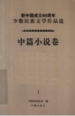 新中国成立60周年少数民族文学作品选 中篇小说卷 3