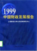 1999中国财政发展报告