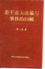 若干重大决策与事件的回顾  下