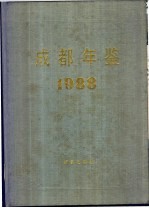 成都年鉴 1988