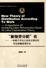 “新按劳分配”论 一种基于劳动力资本化理论的劳动报酬递增学说
