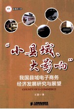 “小县域、大影响”  我国县域电子商务经济发展研究与展望