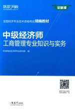 2017全国经济专业技术资格考试精编教材 中级经济师 工商管理专业知识与实务