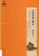 中国戏曲文物志  1  戏台卷  下