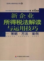 新企业所得税法解读与运用技巧 策略·方法·案例