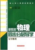 新教材物理同步分层导学 九年级 第一学期