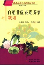 白菜 甘蓝 花菜 芥菜栽培