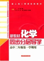 新教材化学同步分层导学 高中二年级 第一学期用