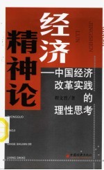 经济精神论 中国经济改革实践的理性思考