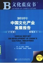 2010年中国文化产业发展报告