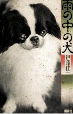 雨の中の犬