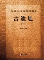 浙江省第三次全国文物普查新发现丛书 古遗址 下