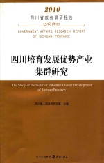 四川培育发展优势产业集群研究