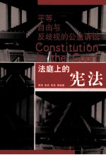 法庭上的宪法 平等、自由与反歧视的公益诉讼