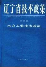 辽宁省技术政策 第15册 信息.生物.海洋.新型材料技术政策