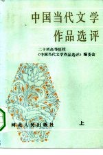 中国当代文学作品选评 上