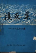 浪花集 1985年文艺作品选