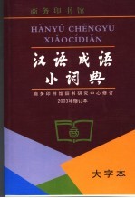 汉语成语小词典  大字本