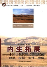 内生拓展 中国少数民族经济发展的理念、根据、条件和战略