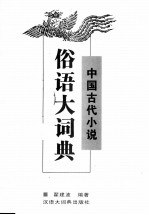 中国古代小说俗语大词典