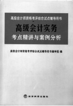 高级会计实务考点精讲与案例分析