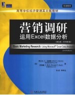 营销调研 运用EXCEL数据分析 英文版 原书第2版