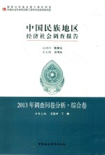 中国民族地区经济社会调查报告 2013年调查问卷分析 综合卷