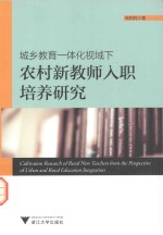 城乡教育一体化视域下农村新教师入职培养研究